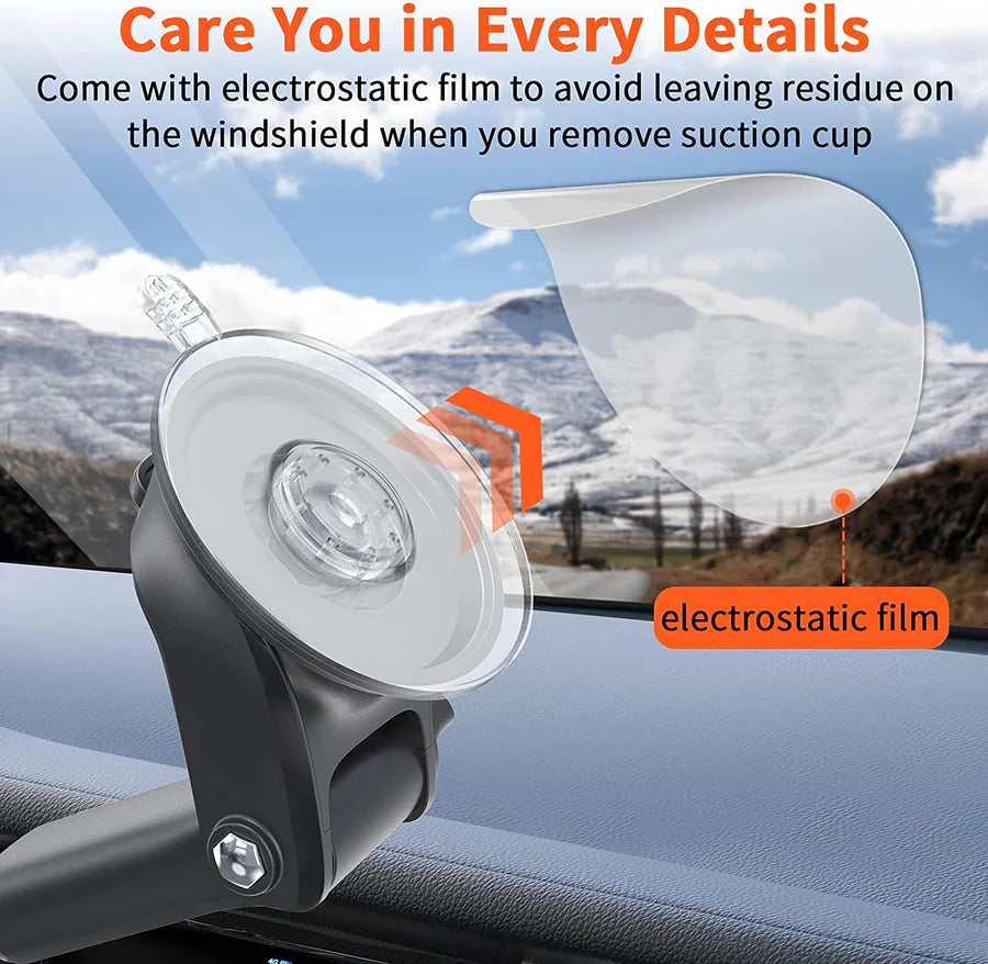 Car Cradle Mobile Phone Holder Mount Stand 360 Rotation