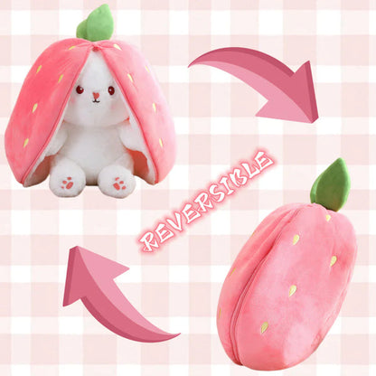 Strawberry Bunny Transformed into Little Rabbit