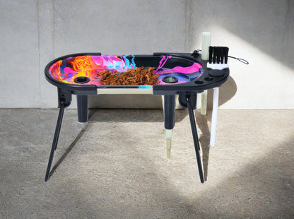 Rolling Console™ – The Ultimate Multi-Function Candy Tray