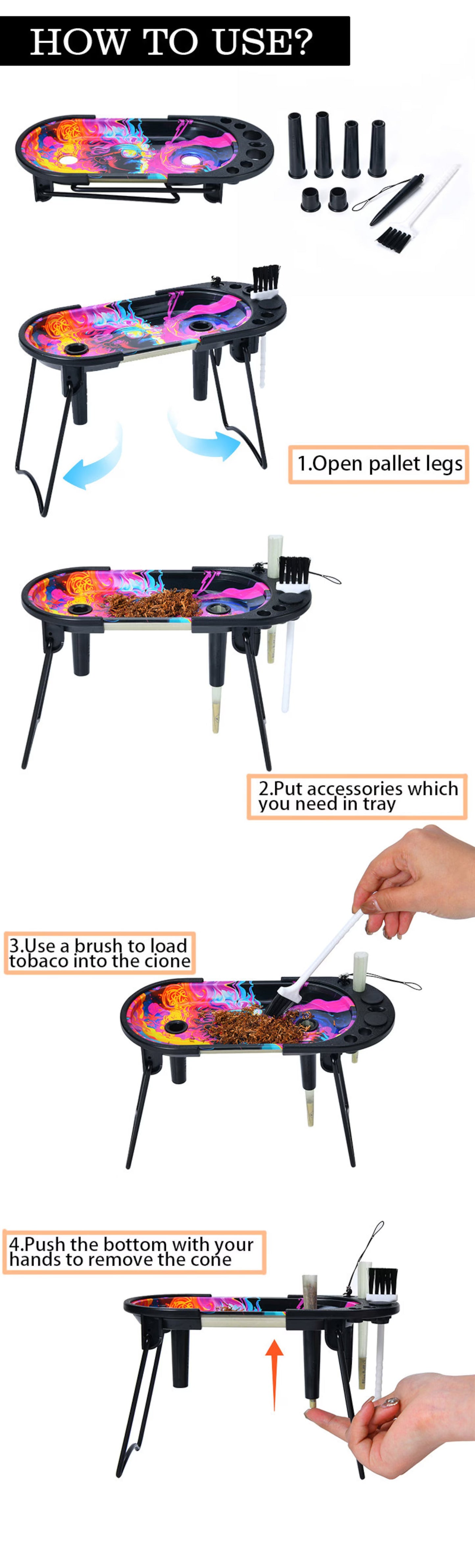 Rolling Console™ – The Ultimate Multi-Function Candy Tray