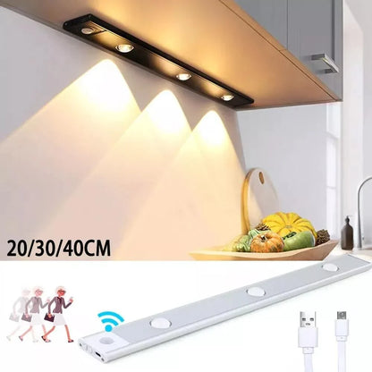 Ultra-Thin LED Closet Light with Motion Sensor and Adjustable Brightness