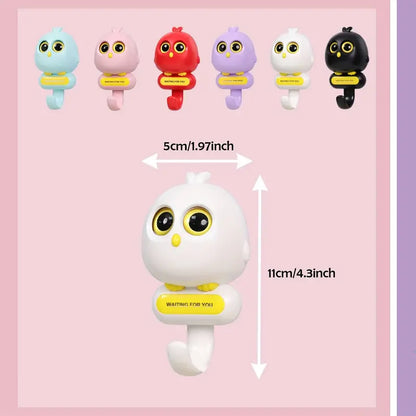 Creative Cute Bird Wall Hooks ( Pack of 2 )